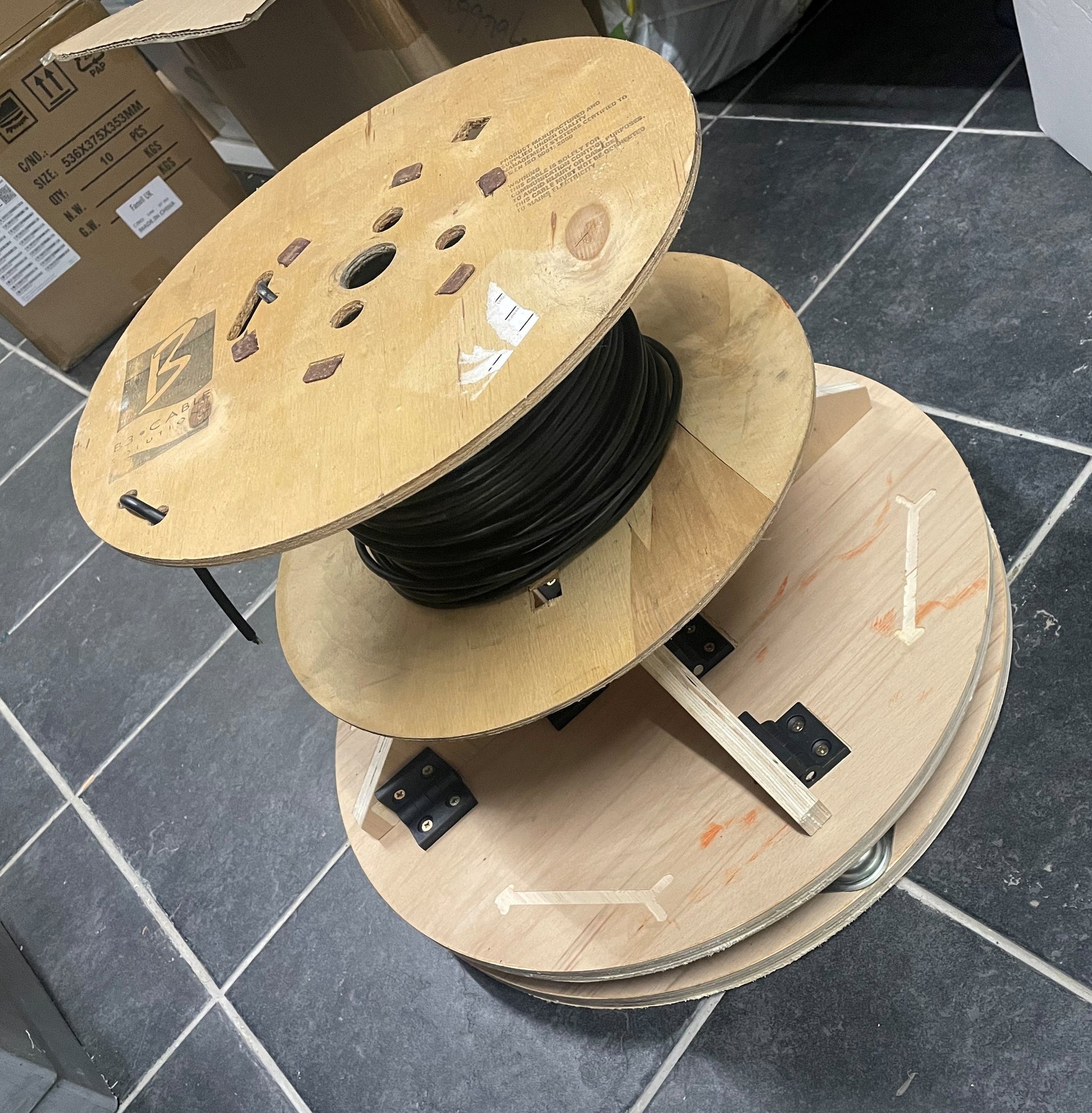 Fiber Optic / Cable Spinner